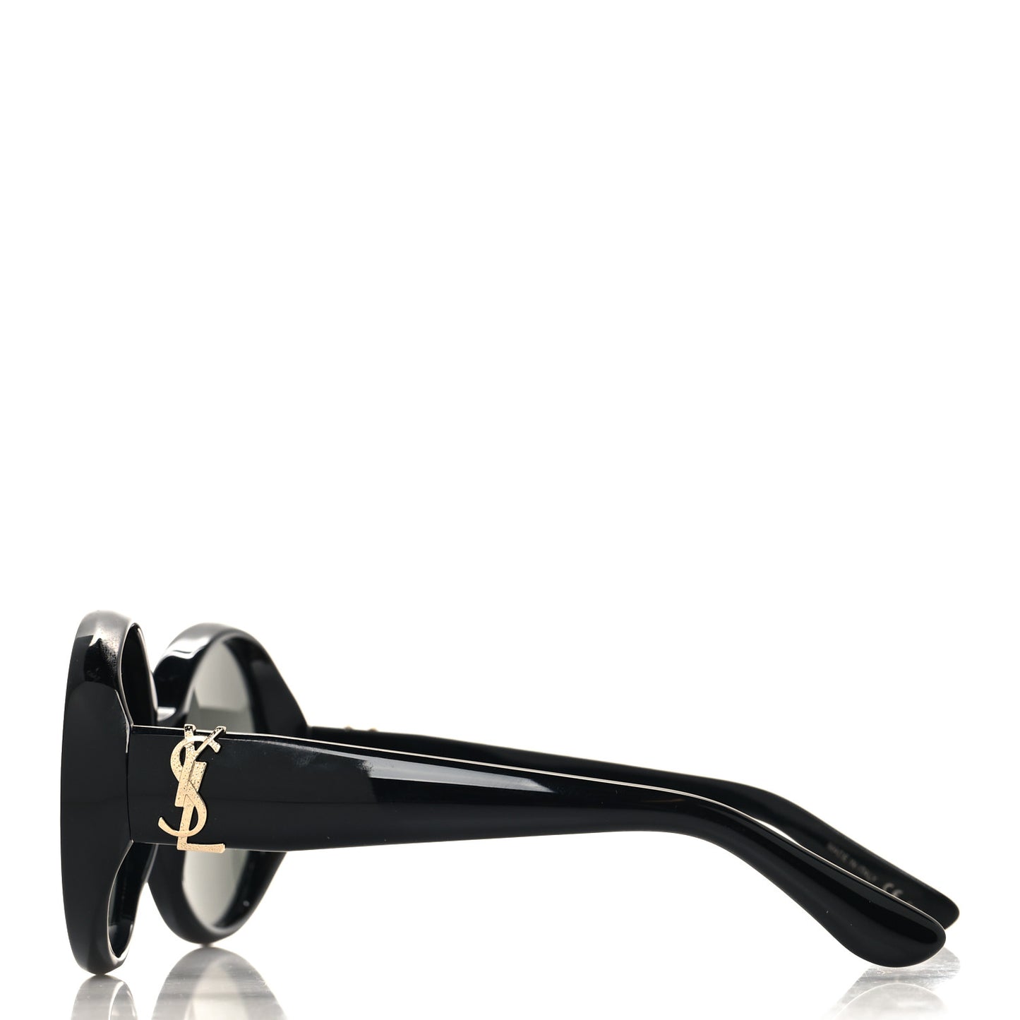 Round SL M1 Sunglasses Black