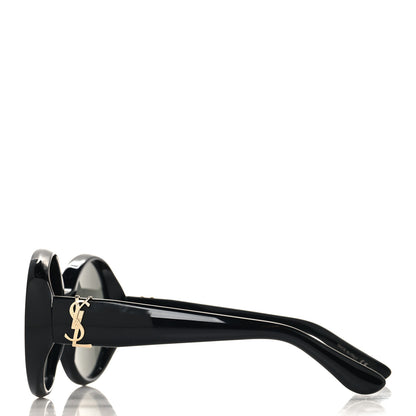 Saint Laurent Round SL M1 Sunglasses Black 3 of 8