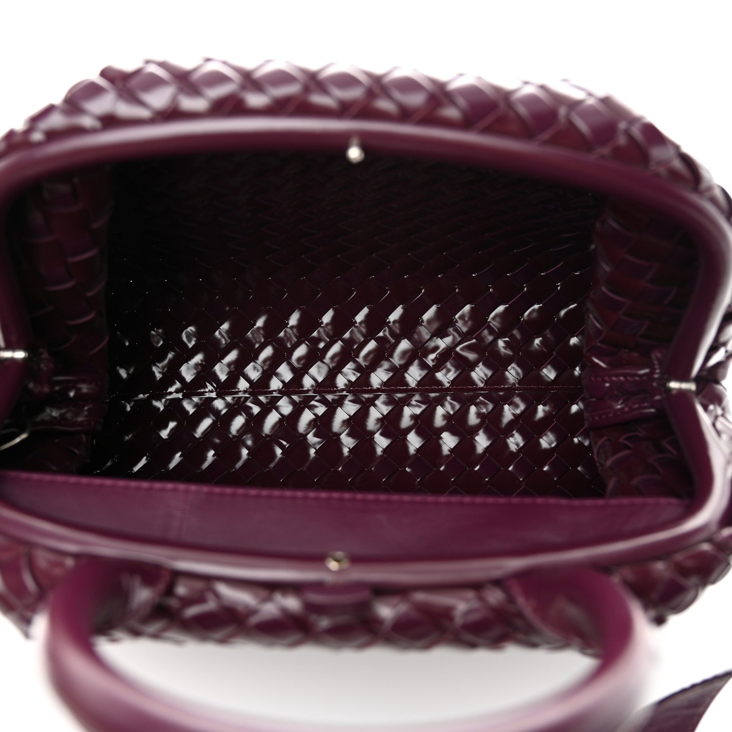 Nappa Intrecciato Small Padded The Handle Tote Mystic