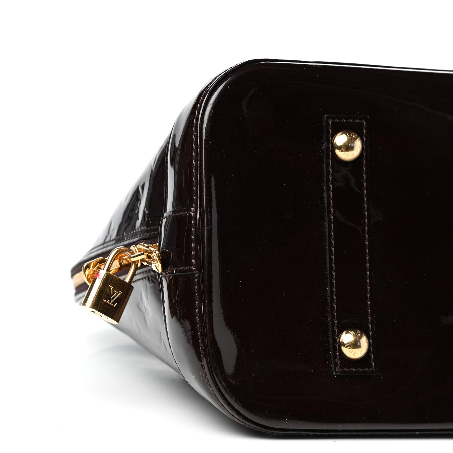 Louis Vuitton Vernis Alma GM Amarante 7 of 9