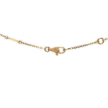 Van Cleef & Arpels 18K Yellow Gold Mother of Pearl Sweet Alhambra Butterfly Pendant Necklace 6 of 7