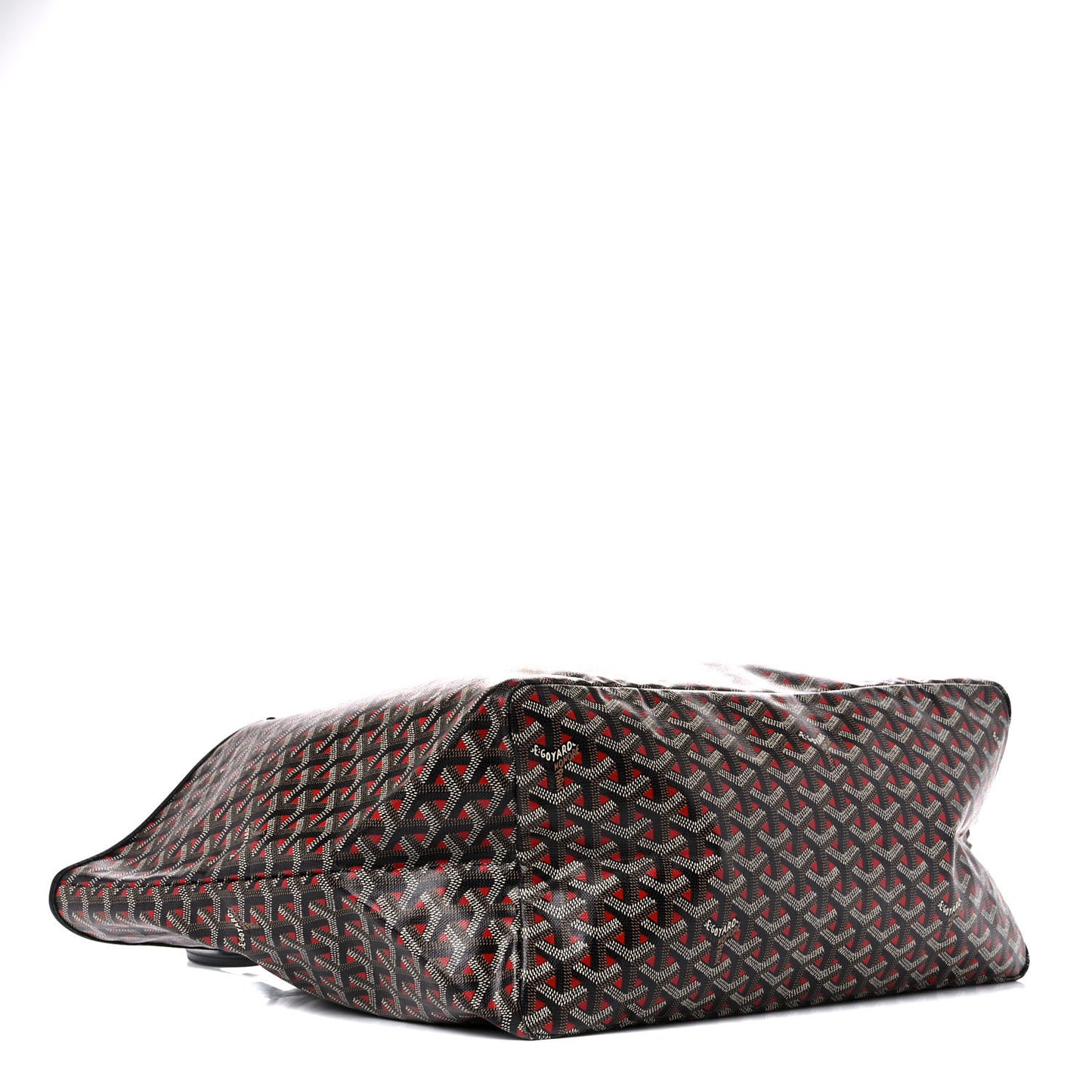 Goyardine Saint Louis Claire Voie GM Black Red