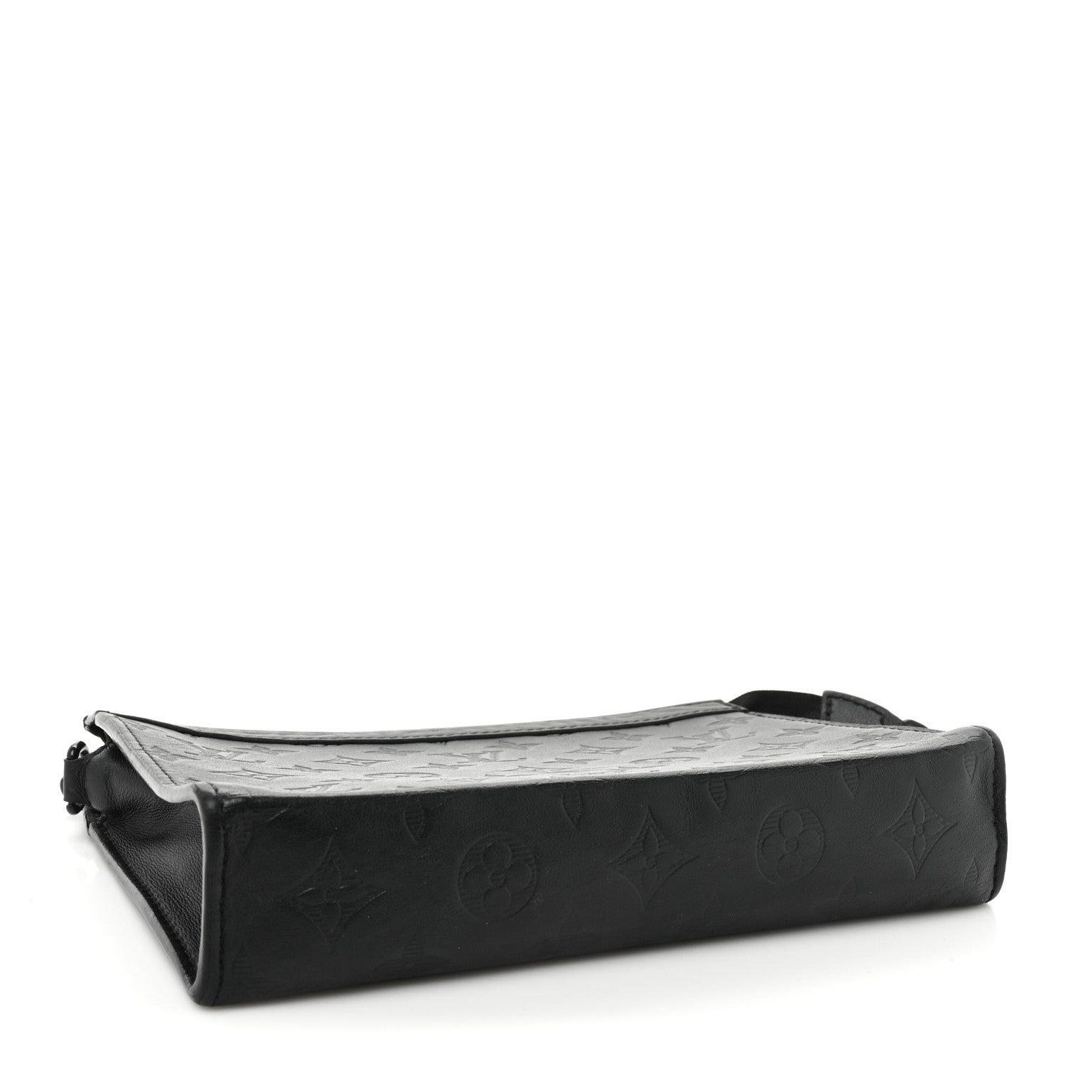 Louis Vuitton Calfskin Monogram Shadow Gaston Wearable Wallet 4 of 15