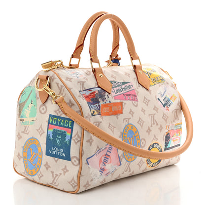 Louis Vuitton Monogram Flight Mode Speedy Soft 30 Dune 3 of 9