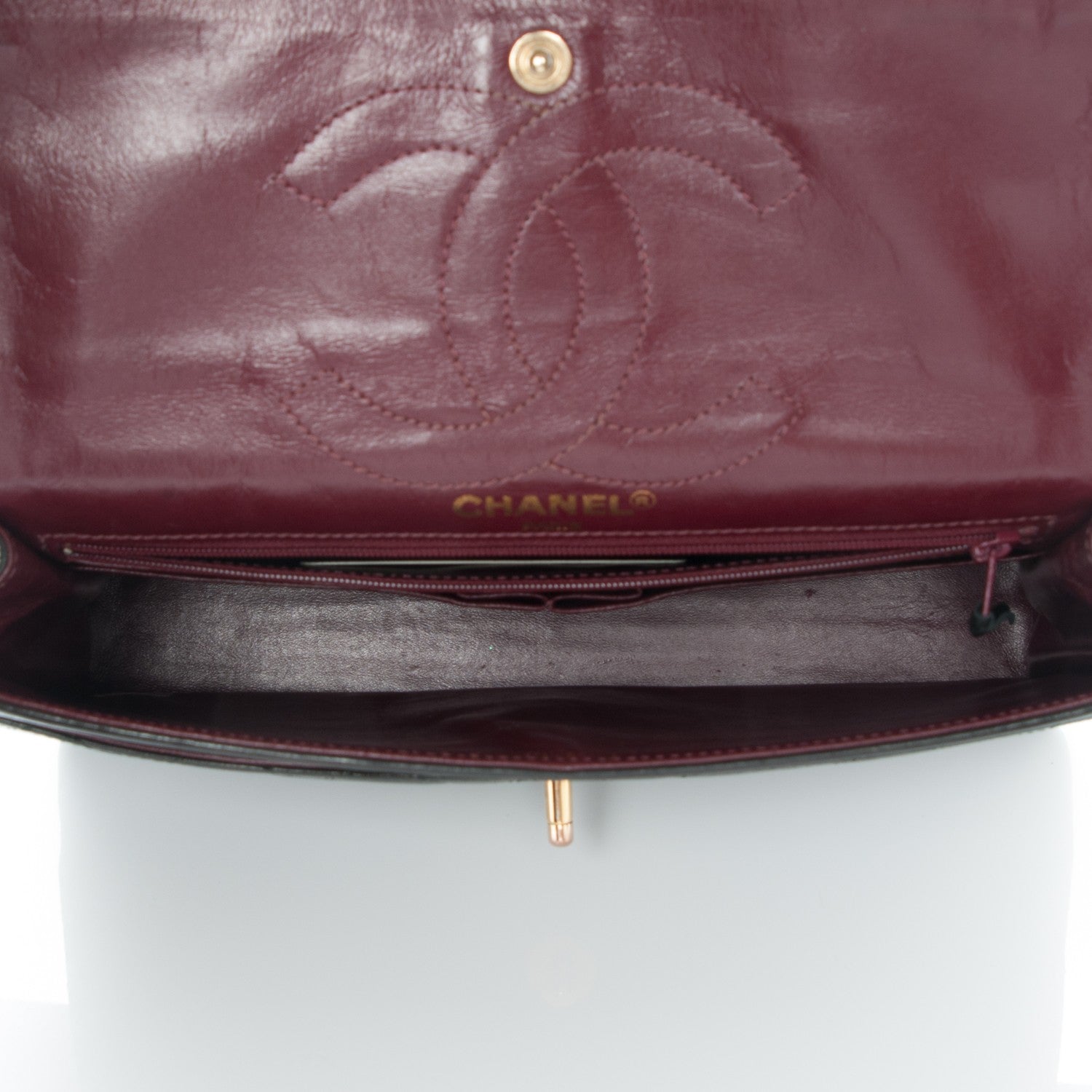 Chanel Lambskin Medium Double Flap Black 5 of 8