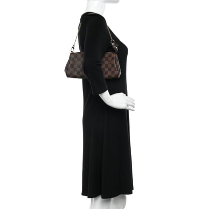 Louis Vuitton Damier Ebene Eva Clutch 2 of 10
