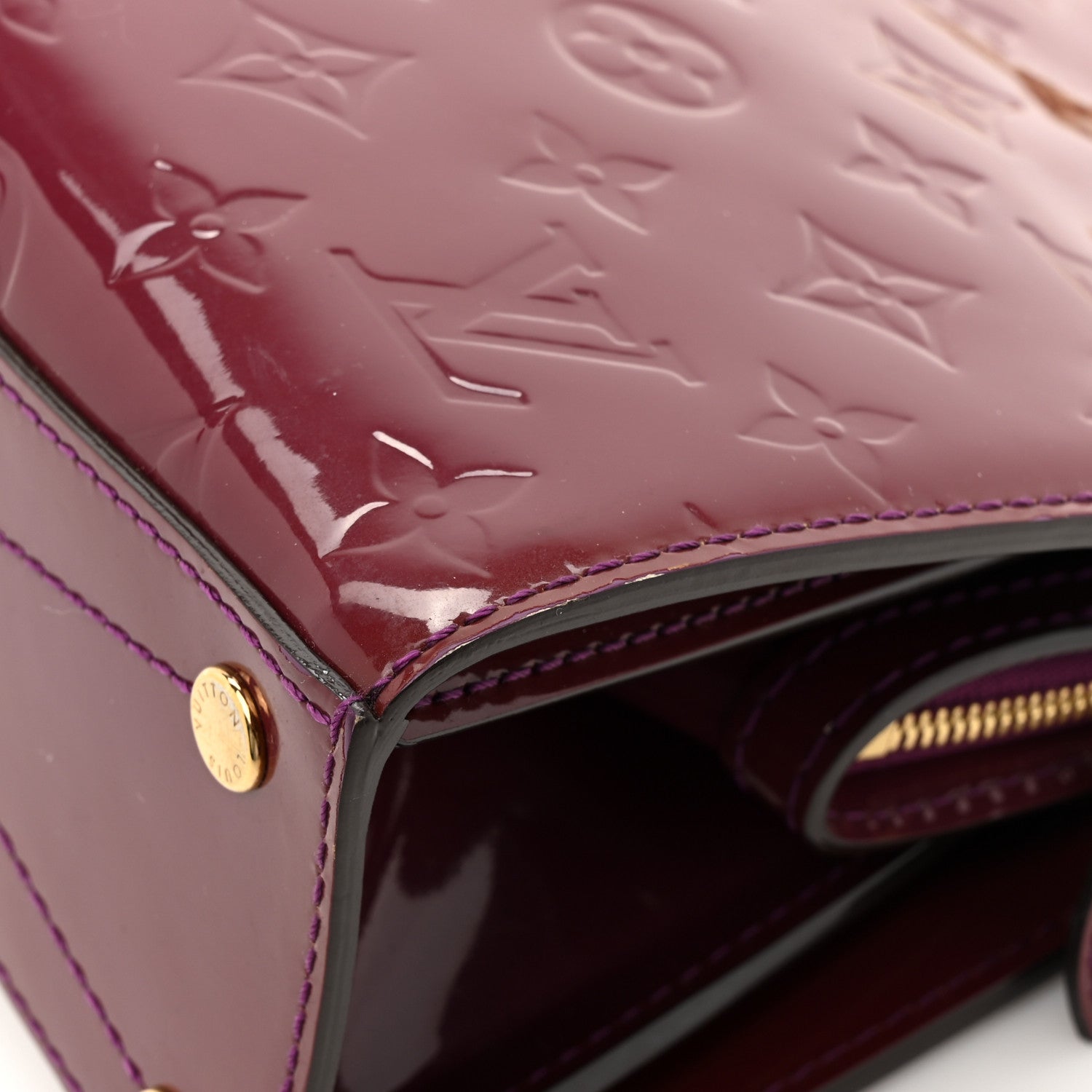 Louis Vuitton Vernis Virginia PM Amethyste 12 of 16