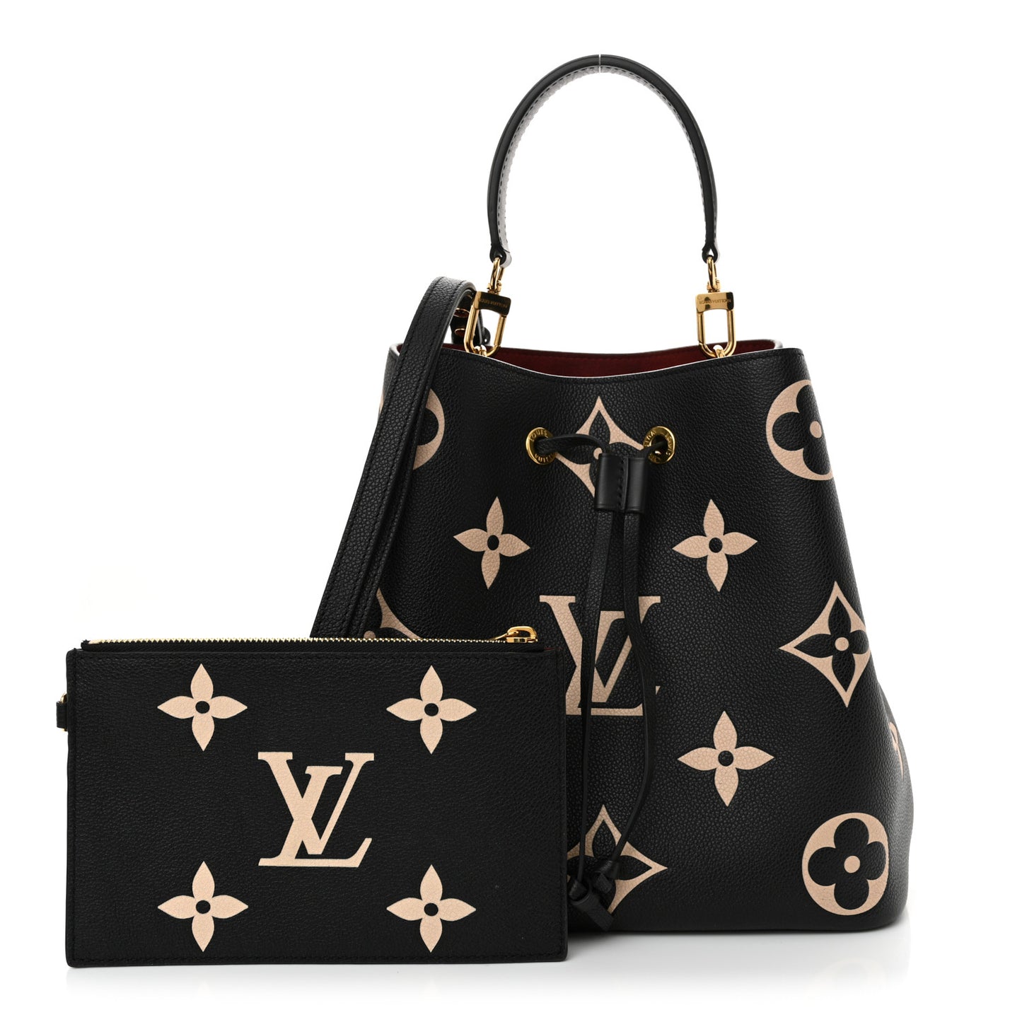 Empreinte Monogram Giant Neonoe MM Black Beige