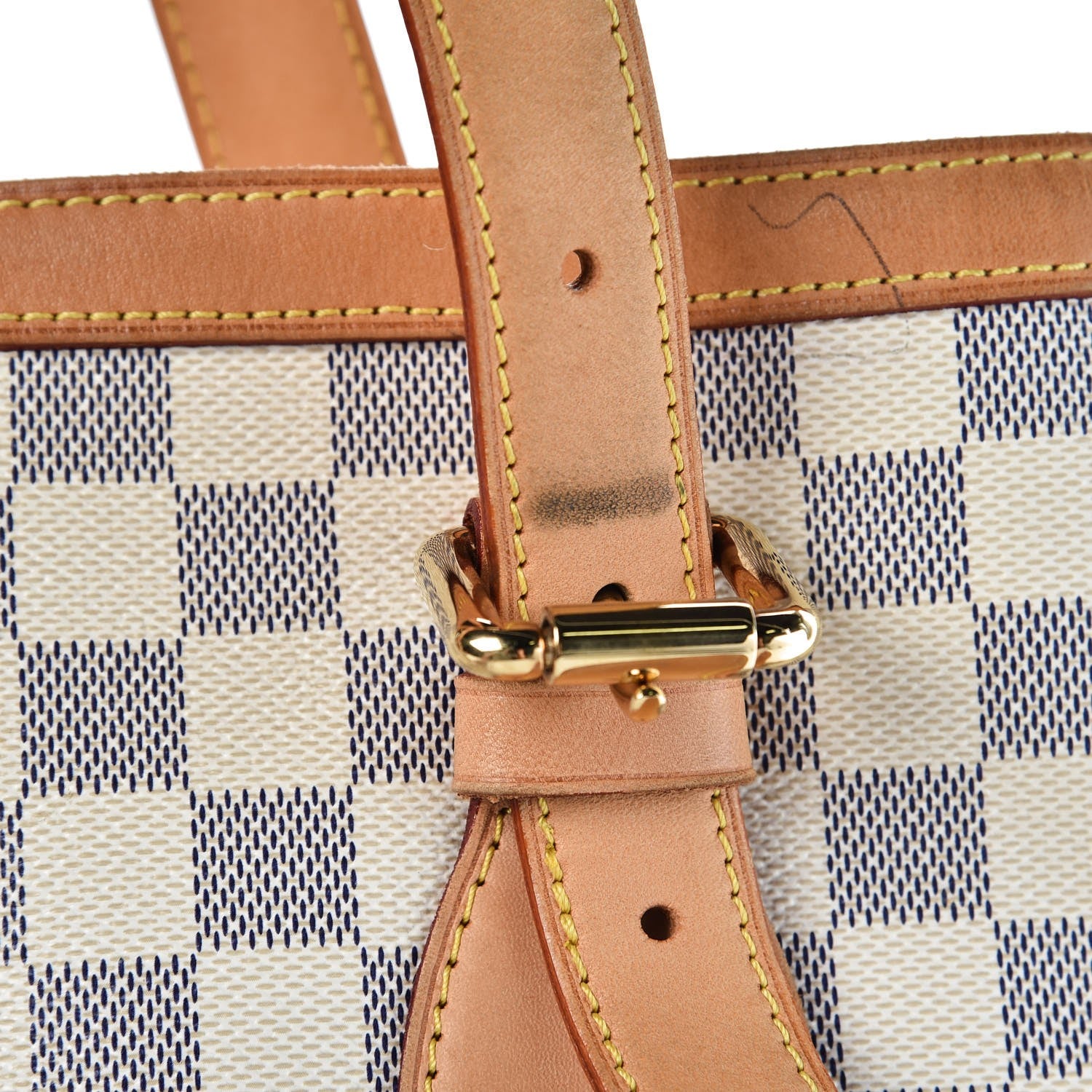 Louis Vuitton Damier Azur Hampstead MM 13 of 19