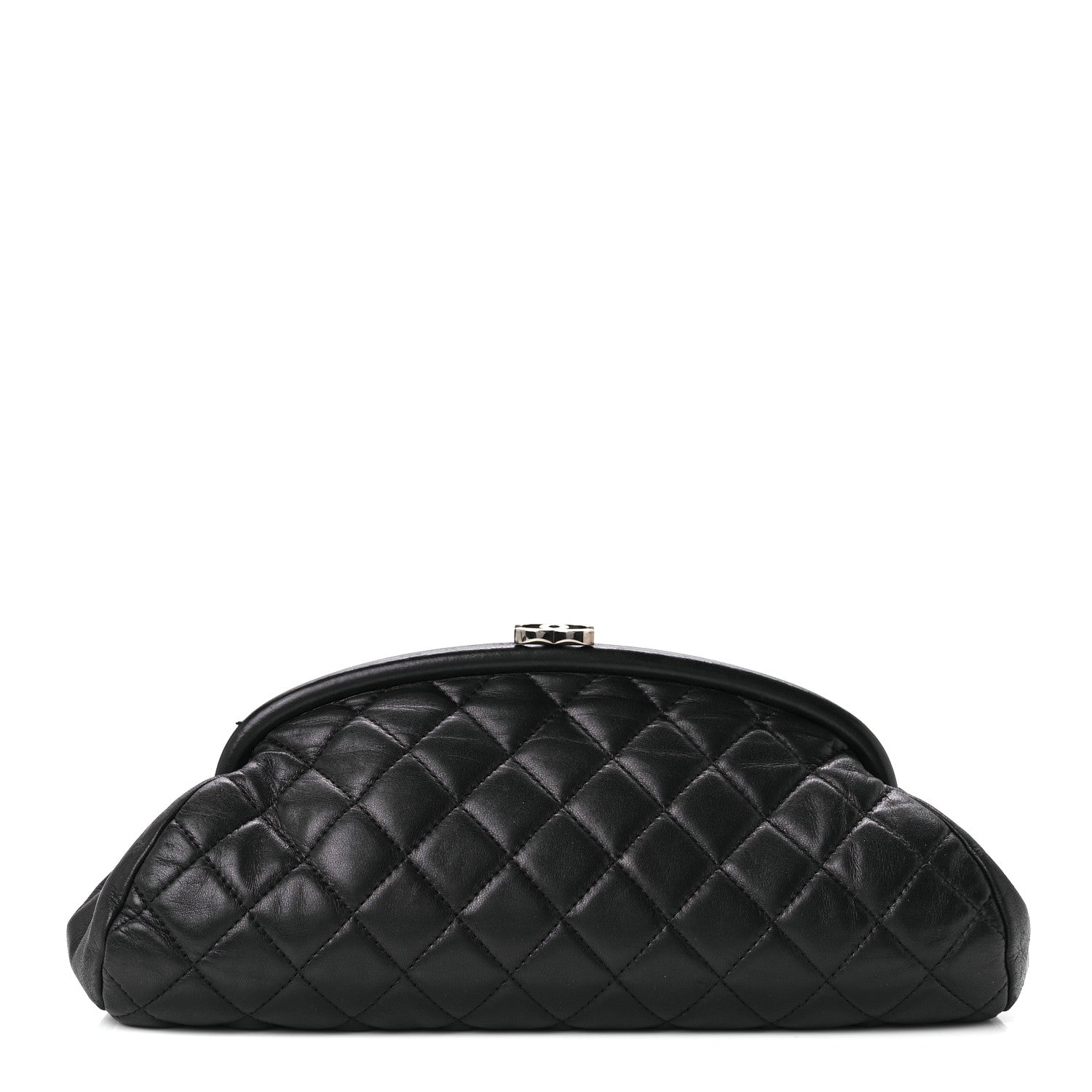 Chanel Lambskin Quilted Timeless Clutch Black 1 of 9