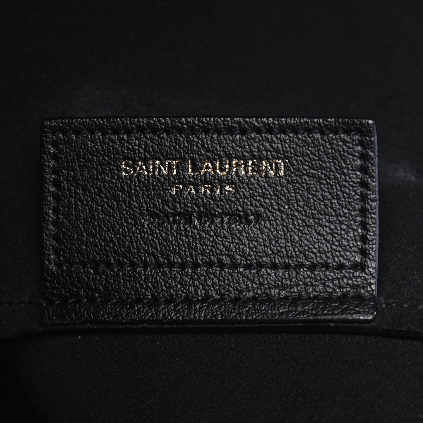 Calfskin Large Shopping Tote Black
