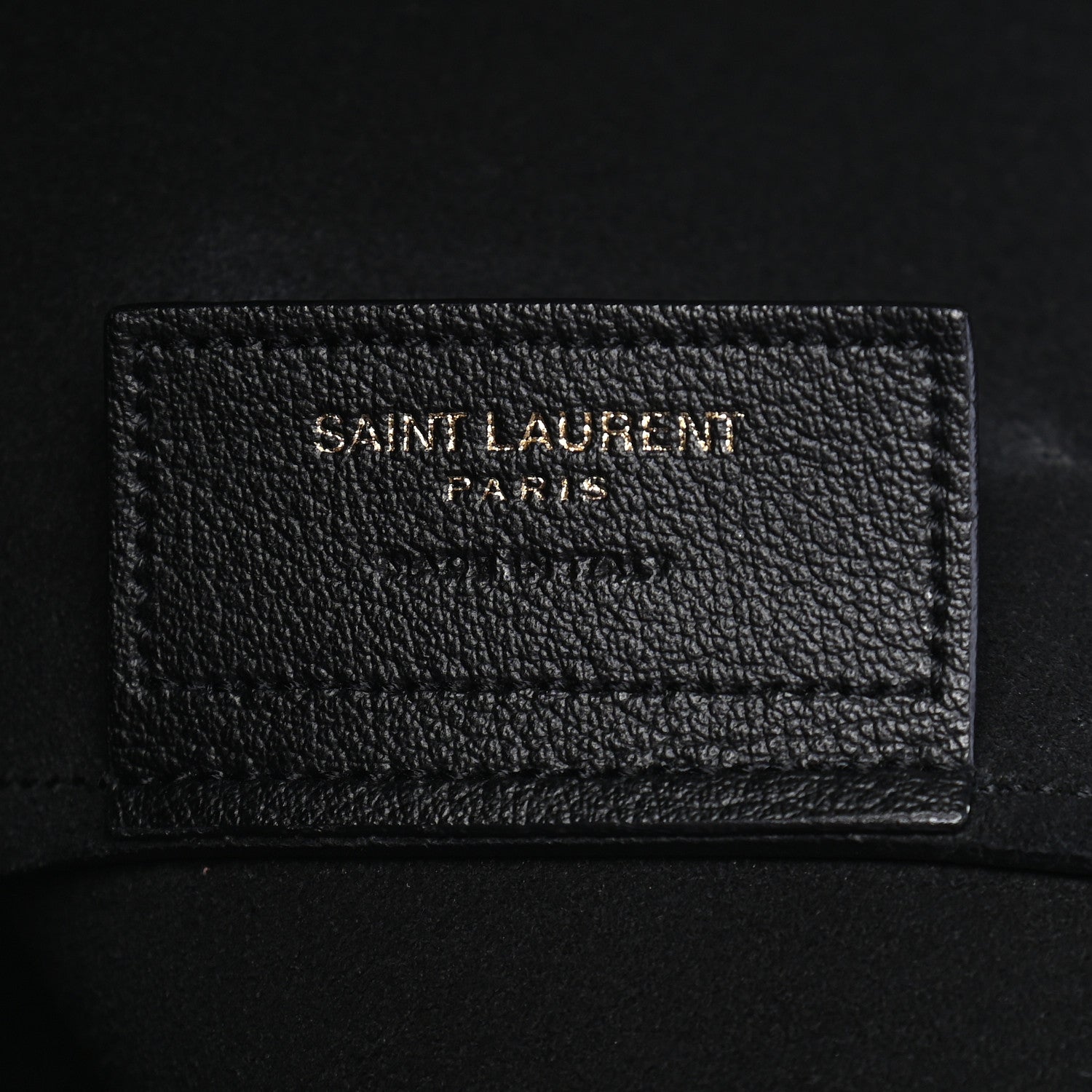 Saint Laurent Calfskin Large Shopping Tote Black 6 of 10