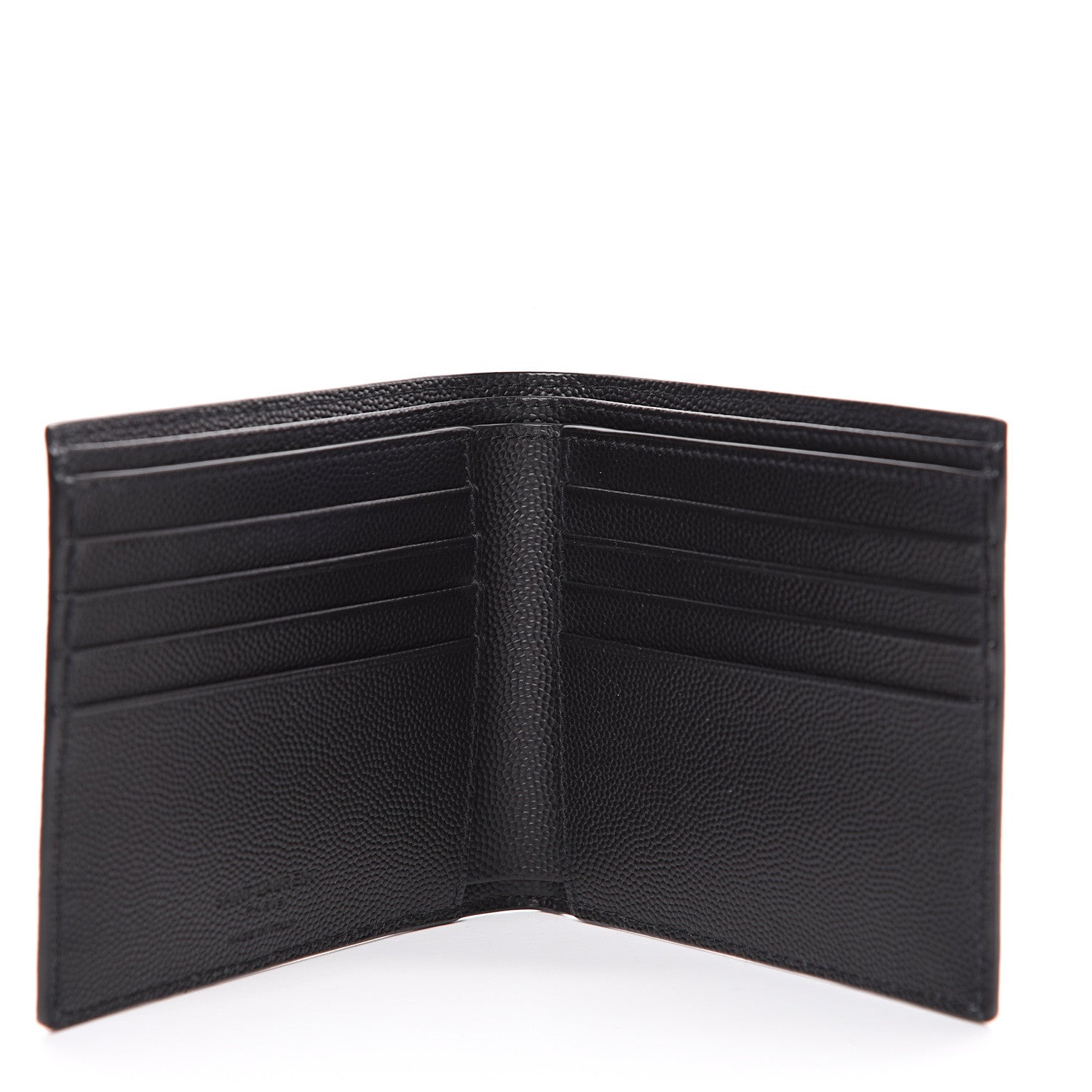 Saint Laurent Grain De Poudre Paris East West Wallet Black 4 of 7