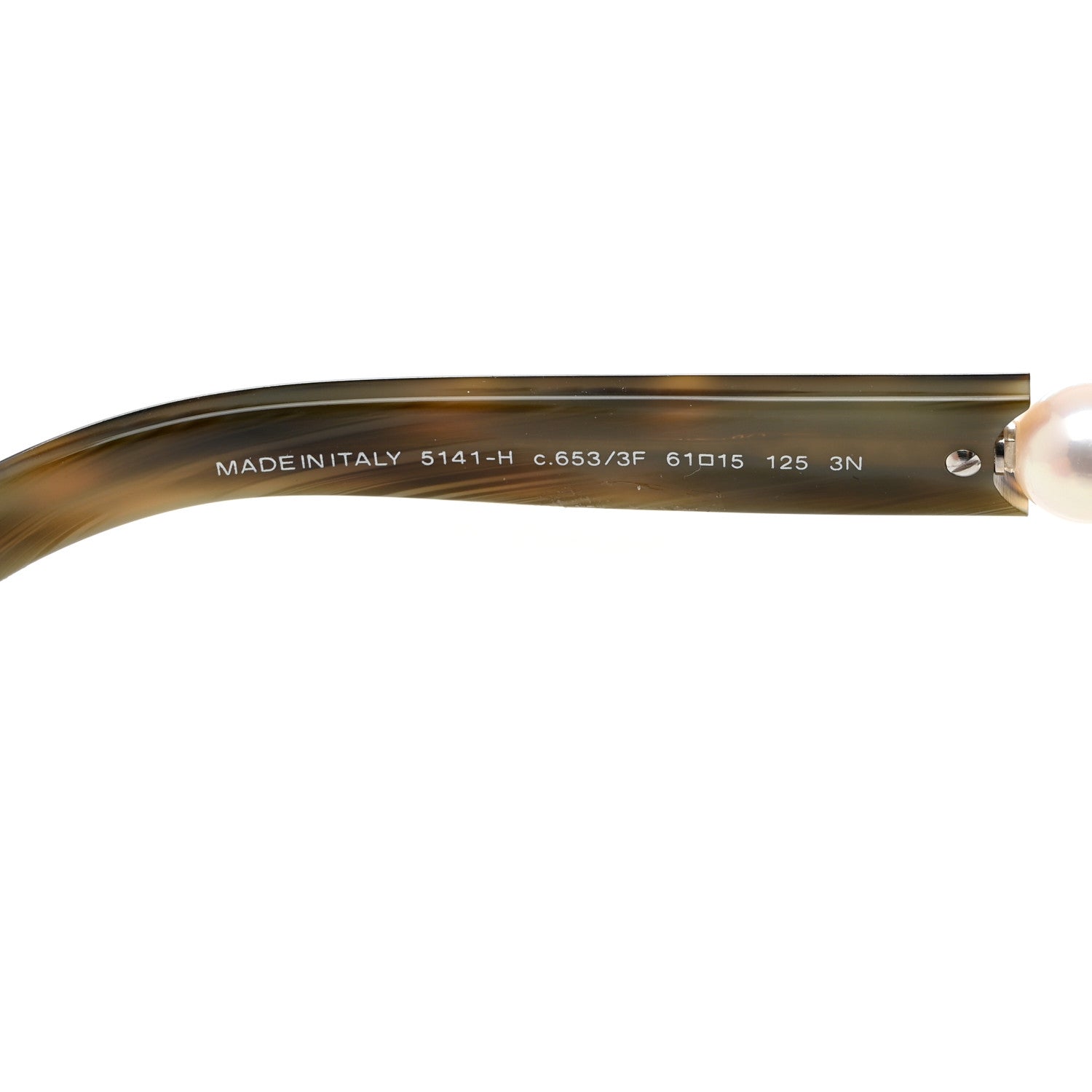 Chanel Pearl Sunglasses 5141-H Tortoise 5 of 8