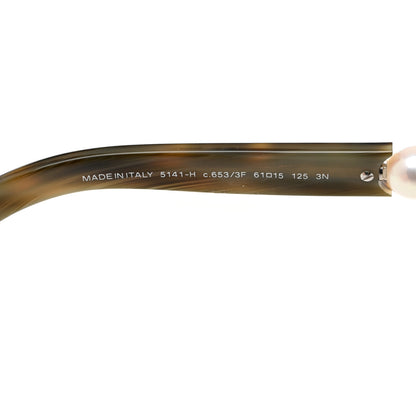 Chanel Pearl Sunglasses 5141-H Tortoise 5 of 8