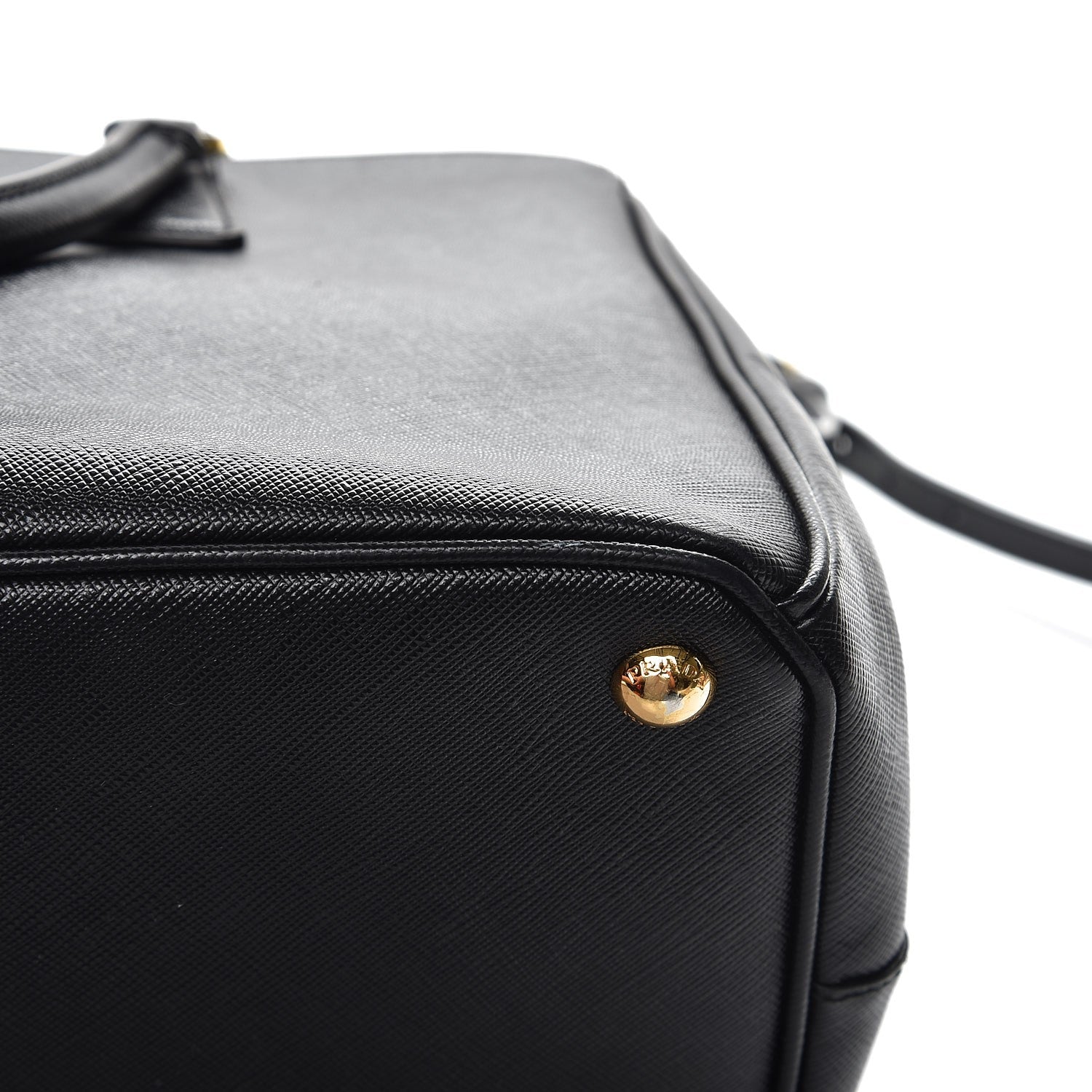Prada Saffiano Medium Galleria Double Zip Tote Black 10 of 11