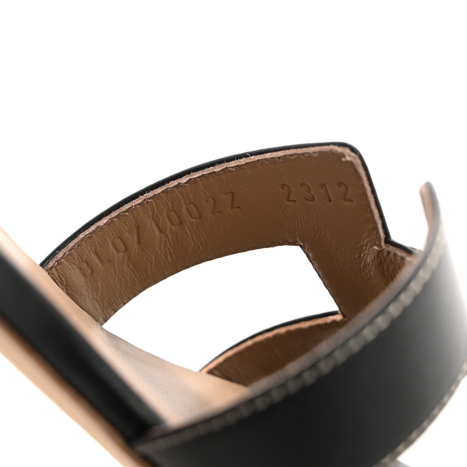 Hermes Calfskin Oasis Sandals 36 Black 8 of 8