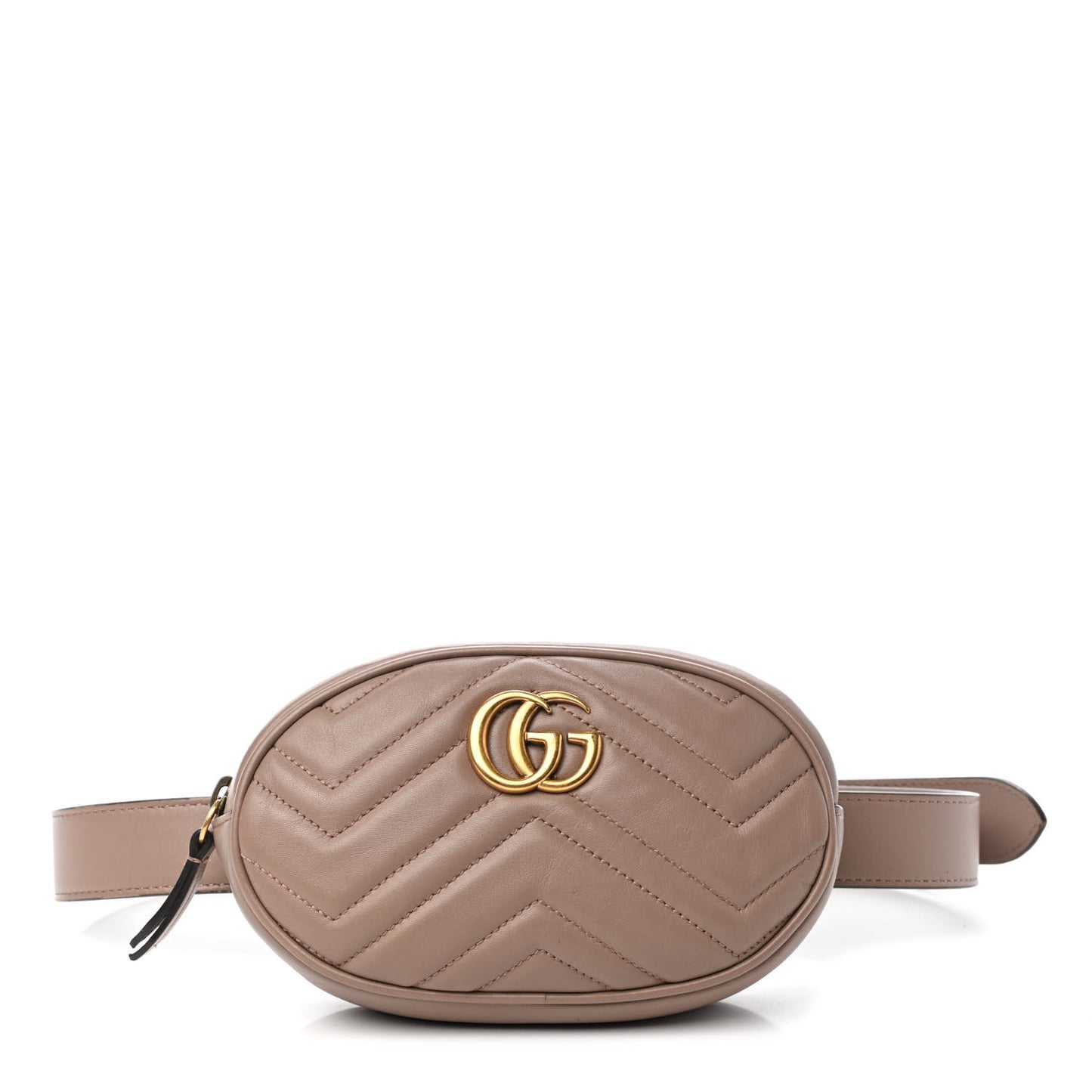 Calfskin Matelasse GG Marmont Belt Bag 75 30 Porcelain Rose