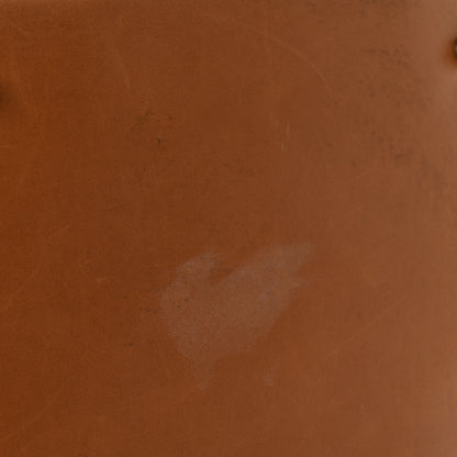 Burberry Grainy Calfskin Canvas Mega Check Medium Ashby Tassel Hobo Saddle Brown 13 of 13