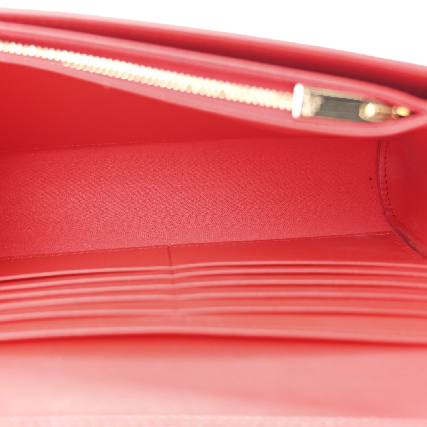 Christian Louboutin Calfskin Spikes Loubinthesky Paloma Clutch Red 5 of 13
