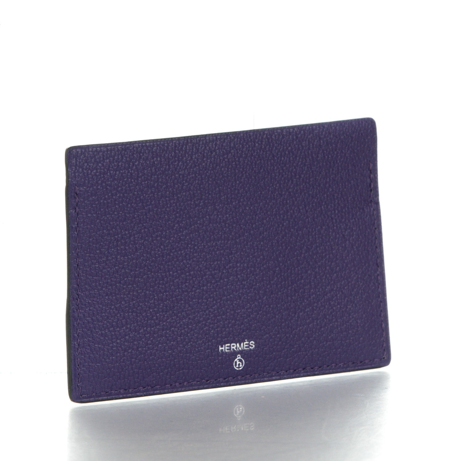 Hermes Mysore Togo Crocodile Petit H Card Case 3 of 6