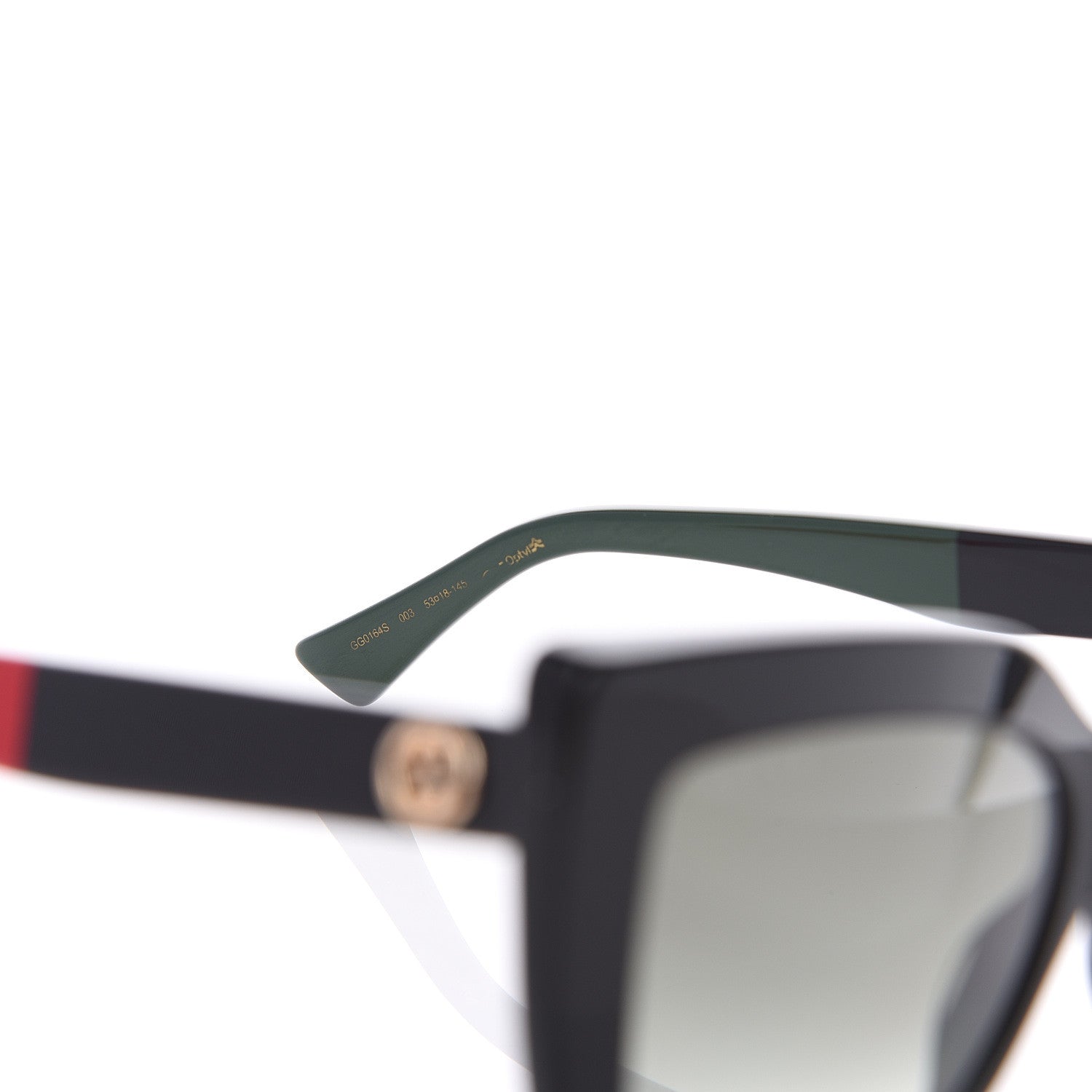 Gucci Cat Eye Sunglasses GG 0164/S Black 5 of 8