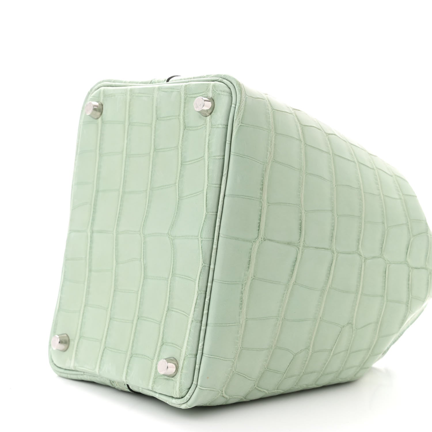 Hermes Matte Alligator Picotin Lock 18 Vert D Eau 10 of 11