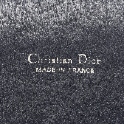 Christian Dior Monogram Clutch Navy Blue 6 of 7
