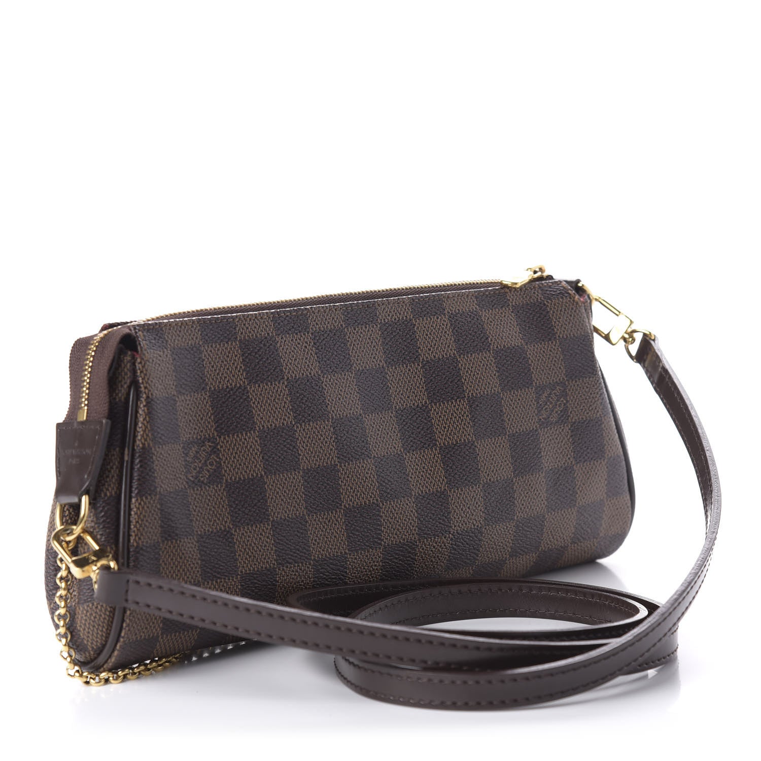 Louis Vuitton Damier Ebene Eva Clutch 4 of 11