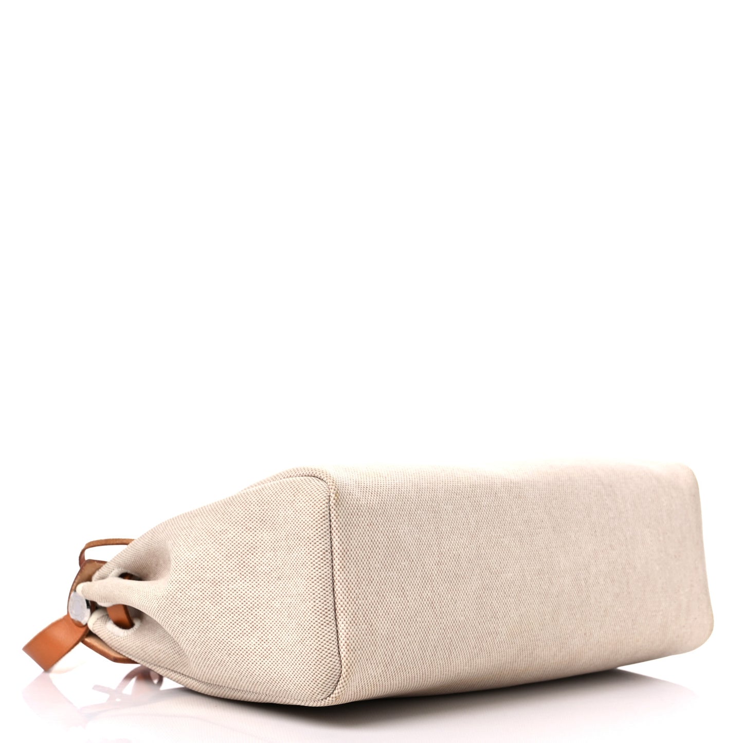 Toile Vache Calfskin Herbag 30 PM Black Natural