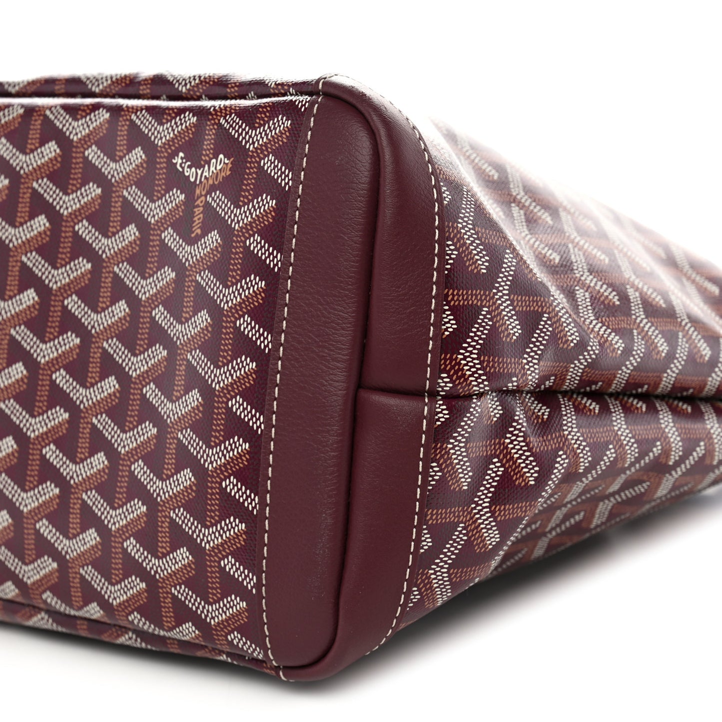 Goyardine Artois MM Burgundy