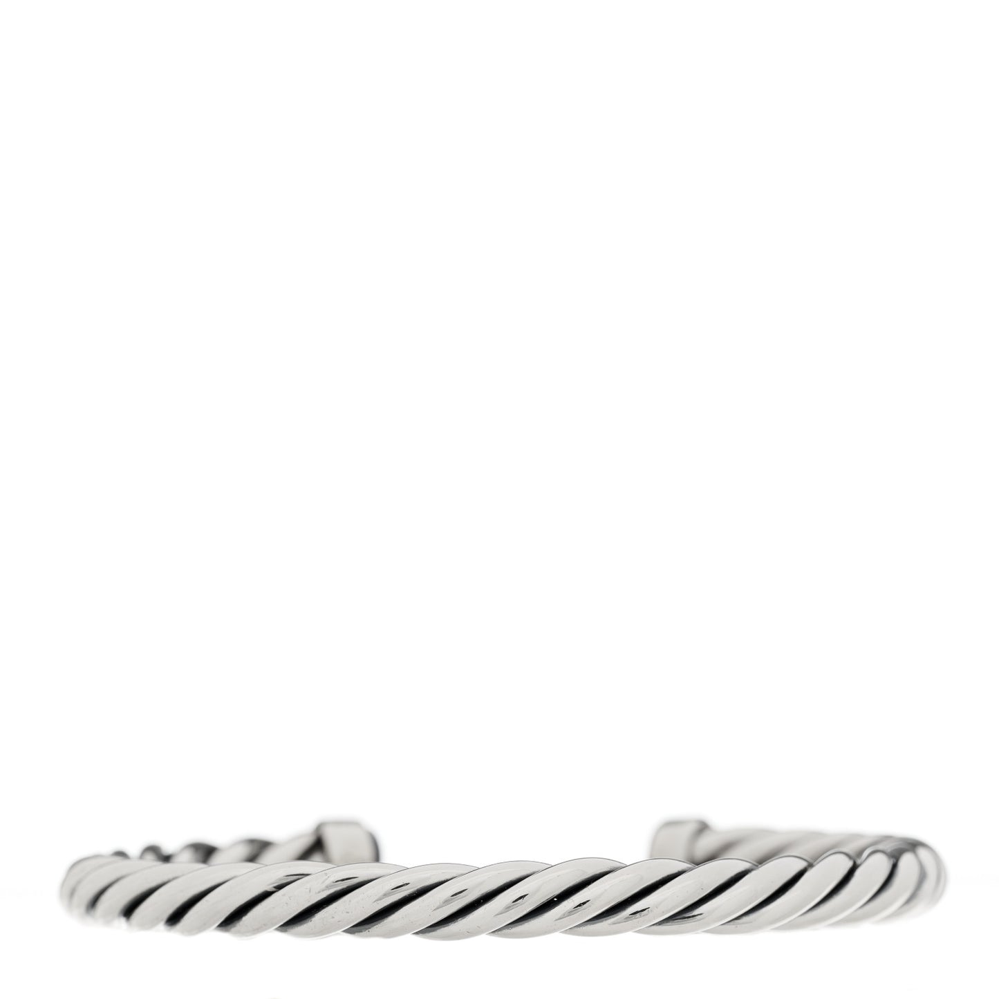 Sterling Silver Lapis Lazuli Cable Classic Cuff Bracelet
