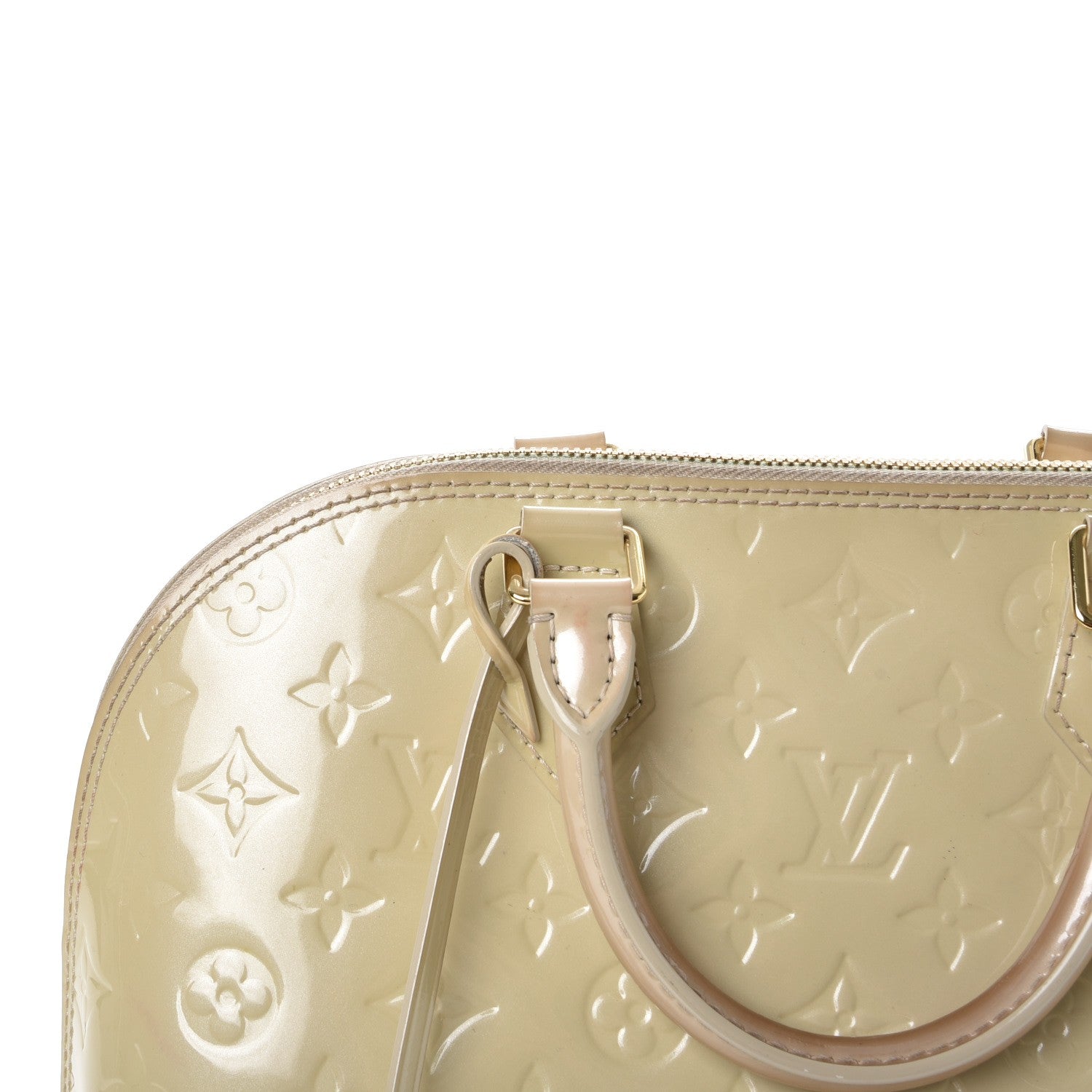 Louis Vuitton Vernis Alma PM Blanc Corail 16 of 28