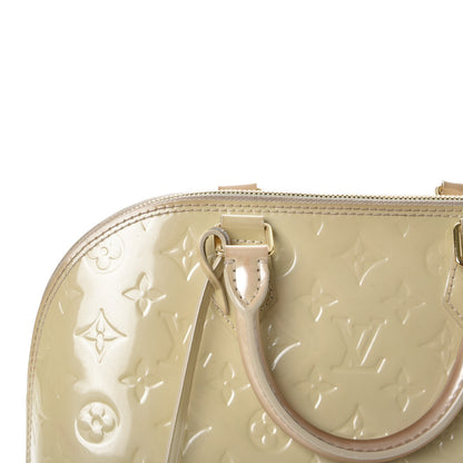 Louis Vuitton Vernis Alma PM Blanc Corail 16 of 28