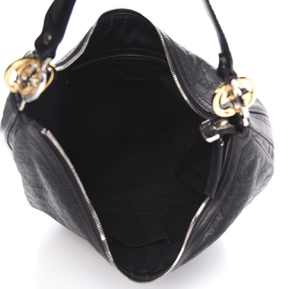 Gucci Guccissima Large GG Twins Hobo Black 5 of 11