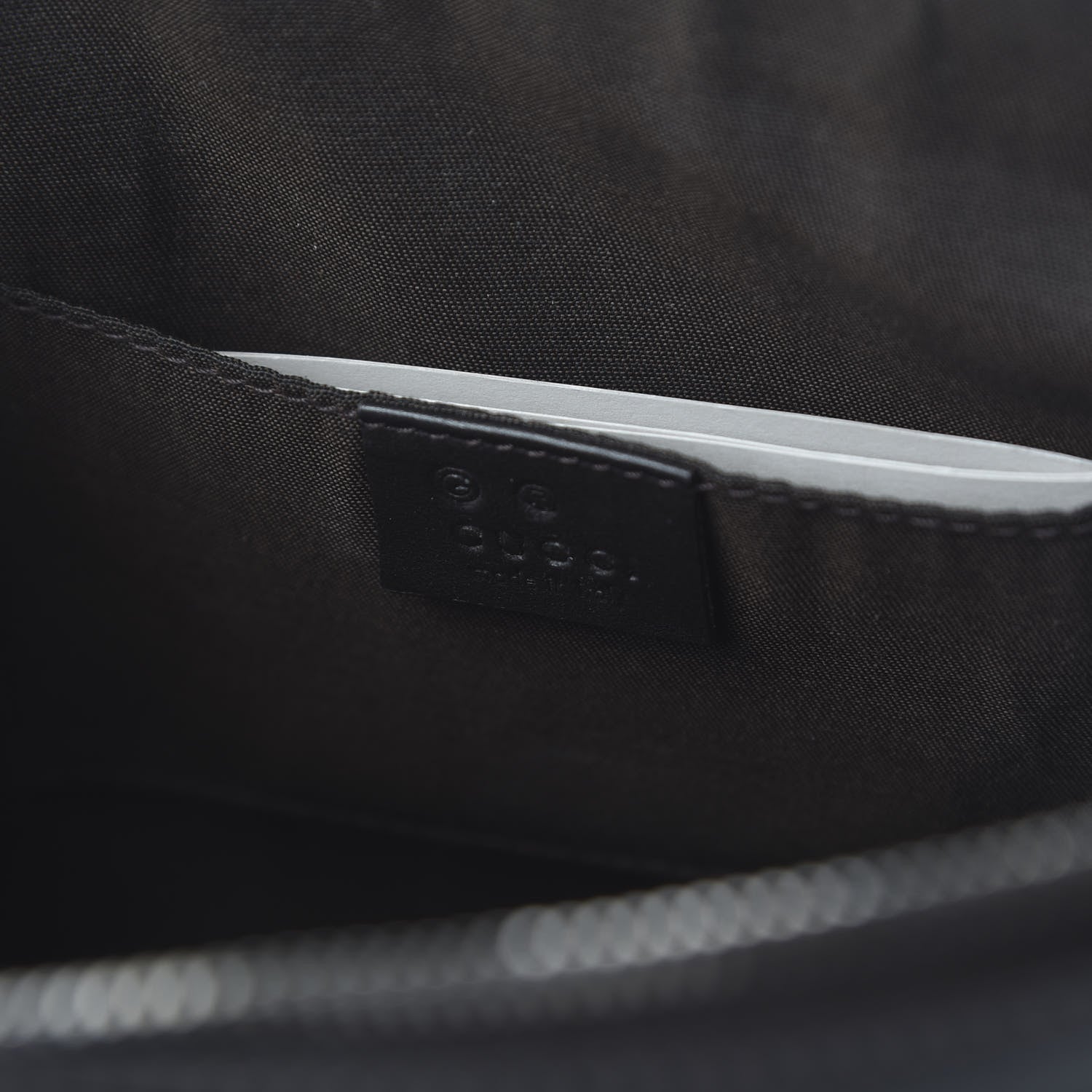 Gucci Guccissima Mini Dome Bag Dark Brown 8 of 10