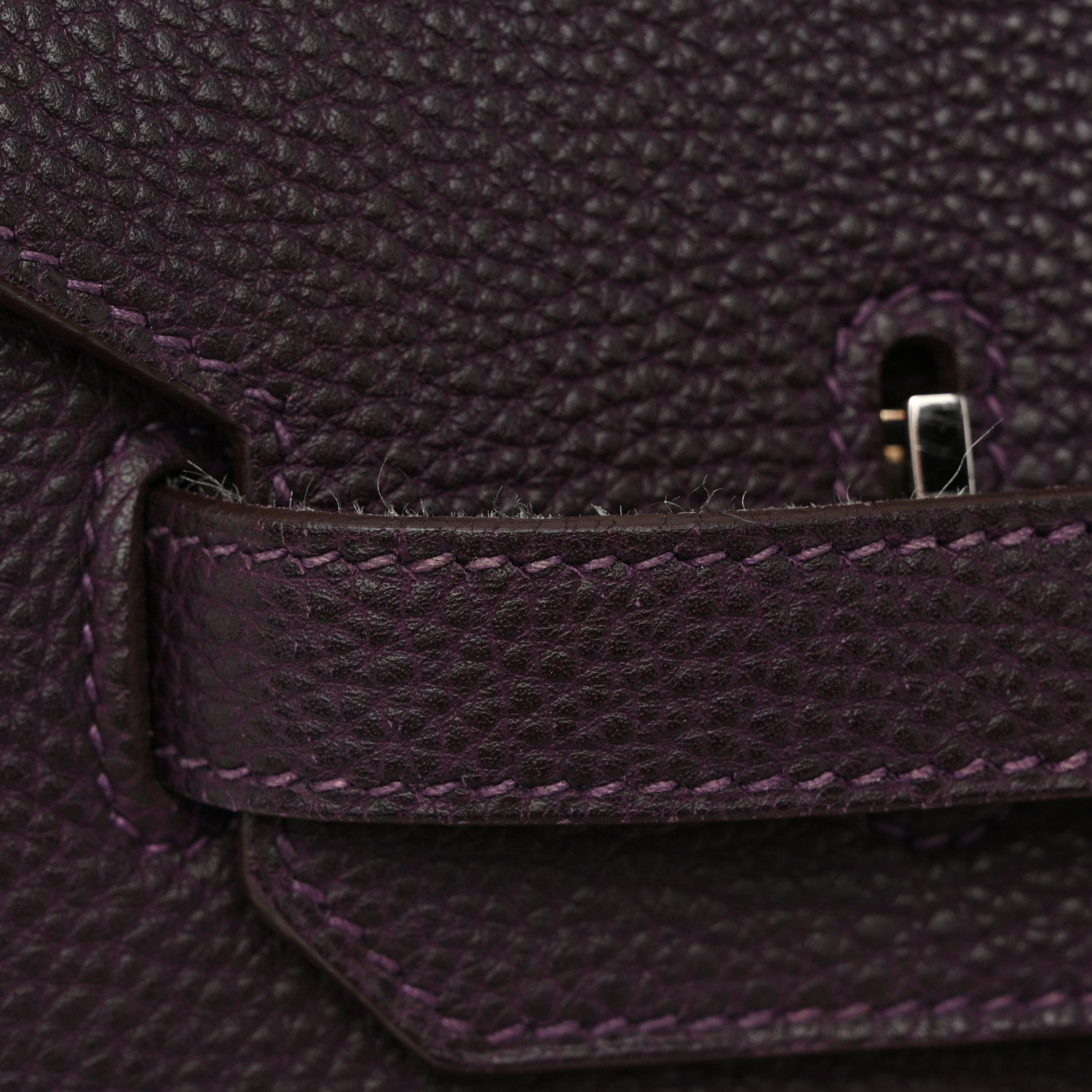 Hermes Togo Birkin 35 Raisin 12 of 21