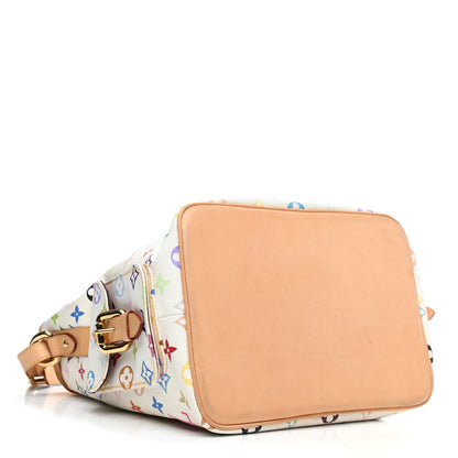Louis Vuitton Monogram Multicolor Petit Noe White 3 of 4