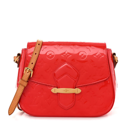 Louis Vuitton Vernis Bellflower GM Rouge Grenadine 1 of 11
