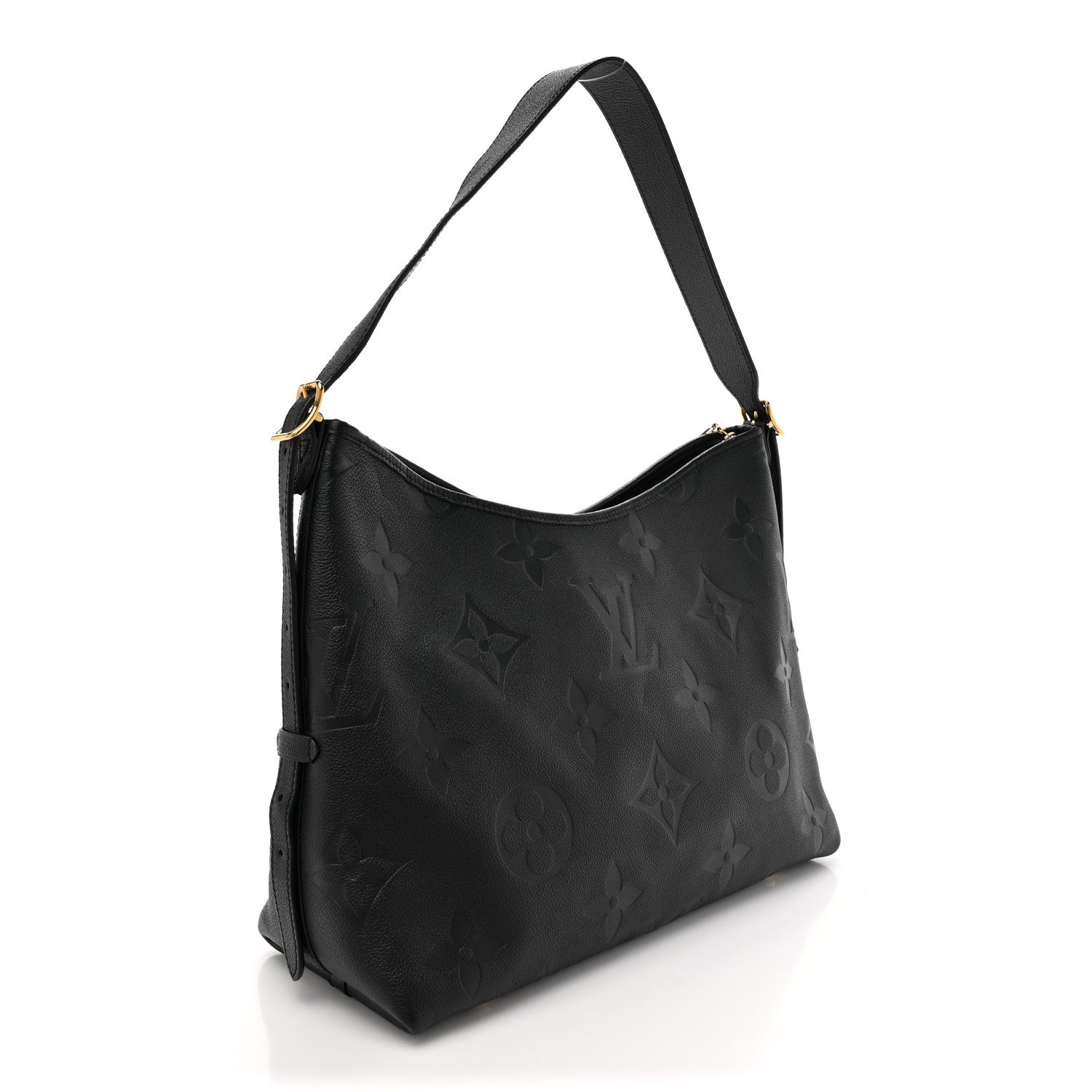 Louis Vuitton Empreinte Monogram Giant CarryAll MM Black 3 of 9