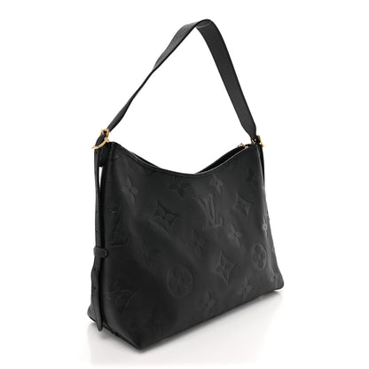 Louis Vuitton Empreinte Monogram Giant CarryAll MM Black 3 of 9