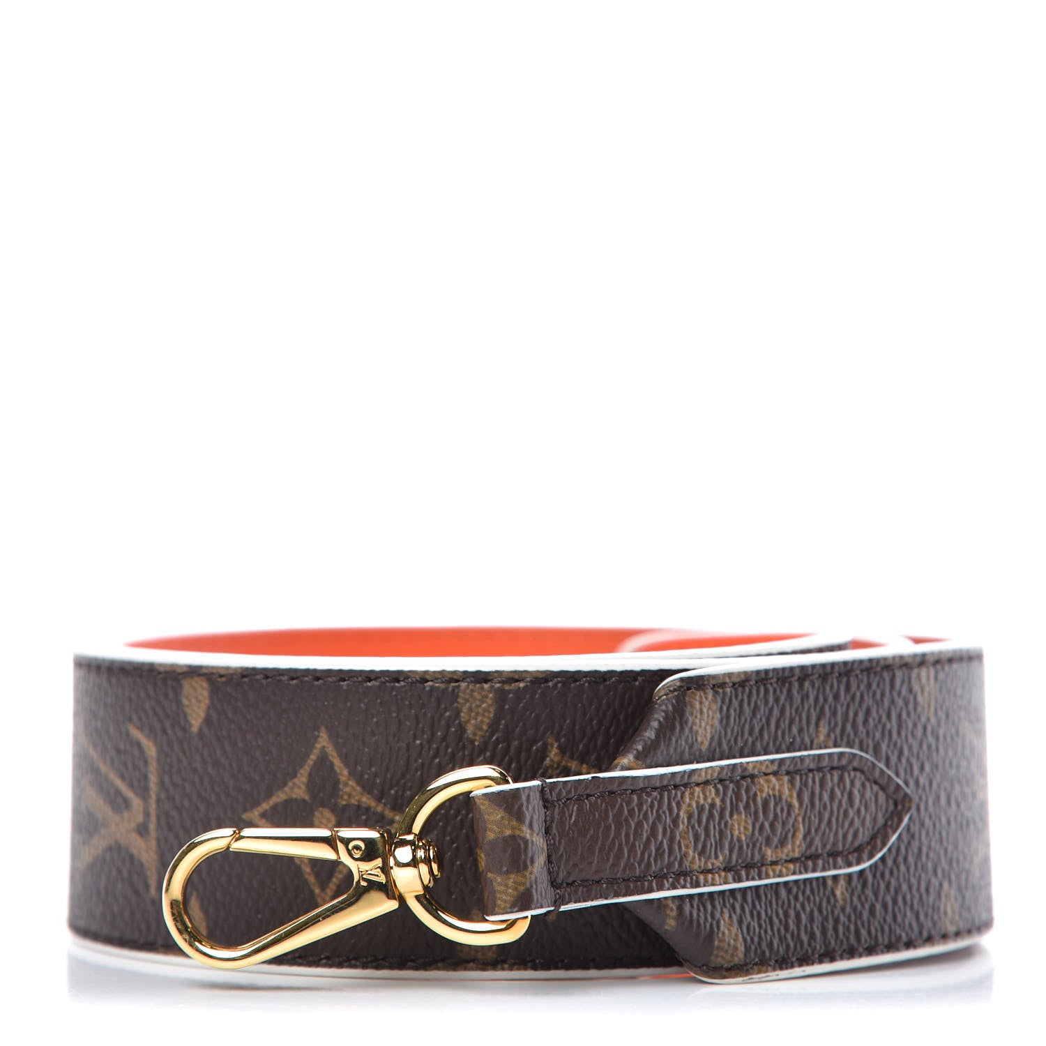 Louis Vuitton Monogram Bandouliere Shoulder Strap Orange 1 of 6