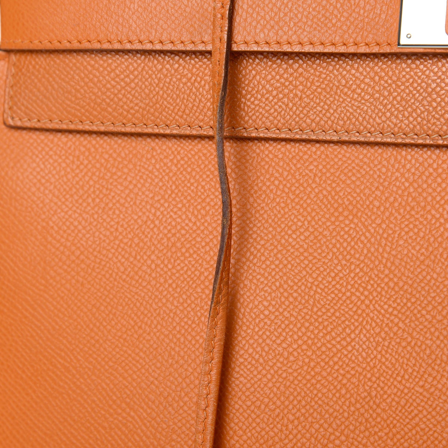 Hermes Epsom Kelly Sellier 35 Orange 19 of 21