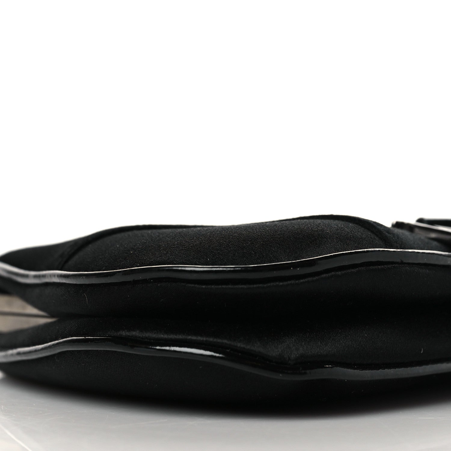 Christian Dior Satin Mini Saddle Black 9 of 10