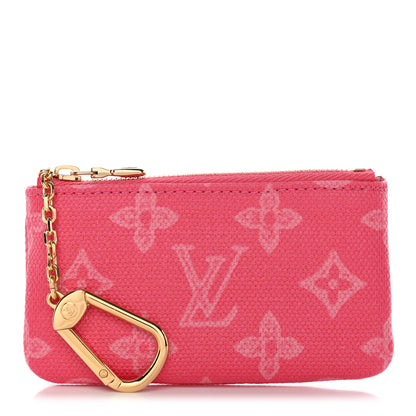 Louis Vuitton Monogram Origine Key Pouch Rose Ruban 1 of 8