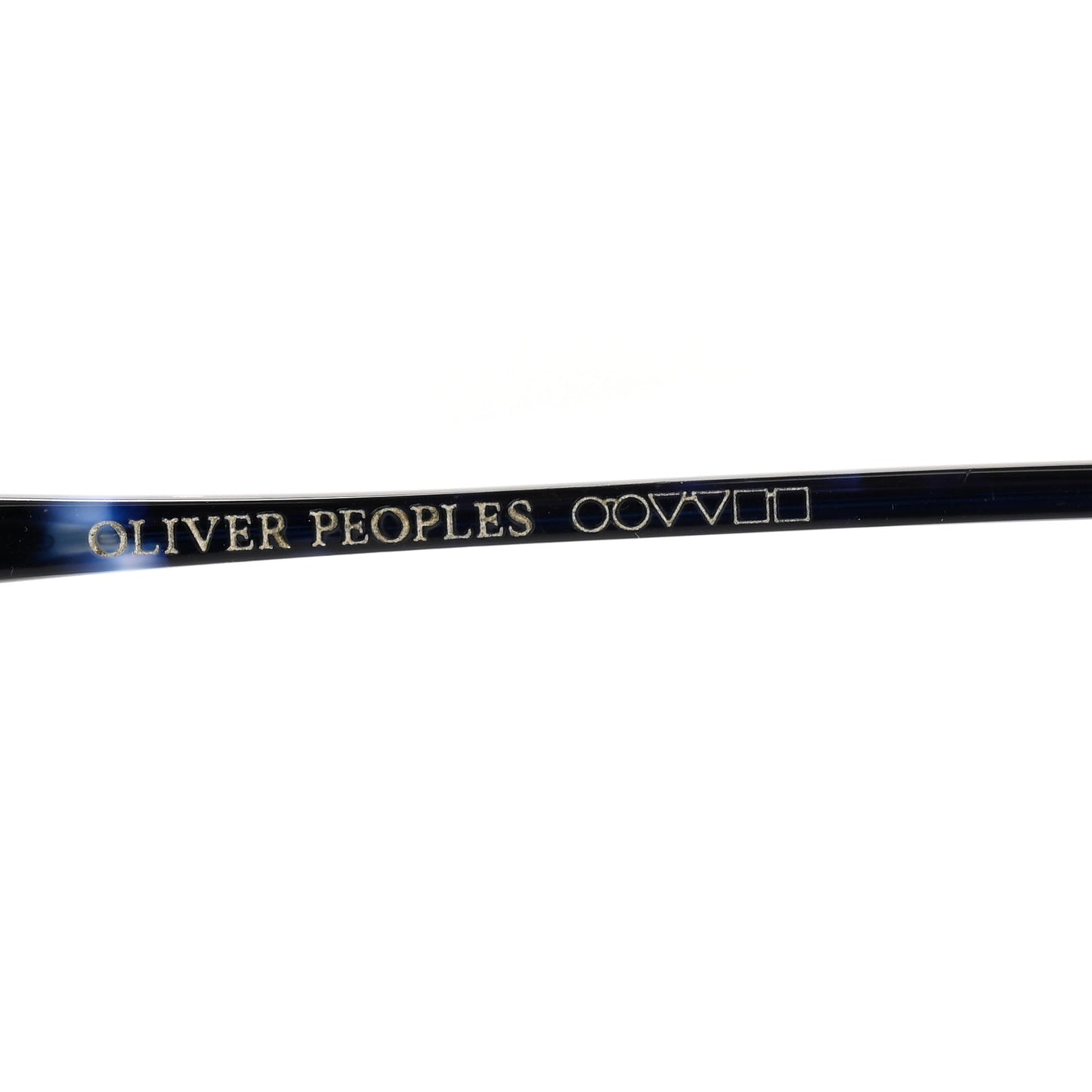 Acetate Metal Round Sunglasses OV1208S Blue