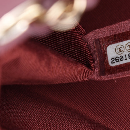 Chanel Calfskin Chevron Quilted Small Statement Flap Red 9 of 11