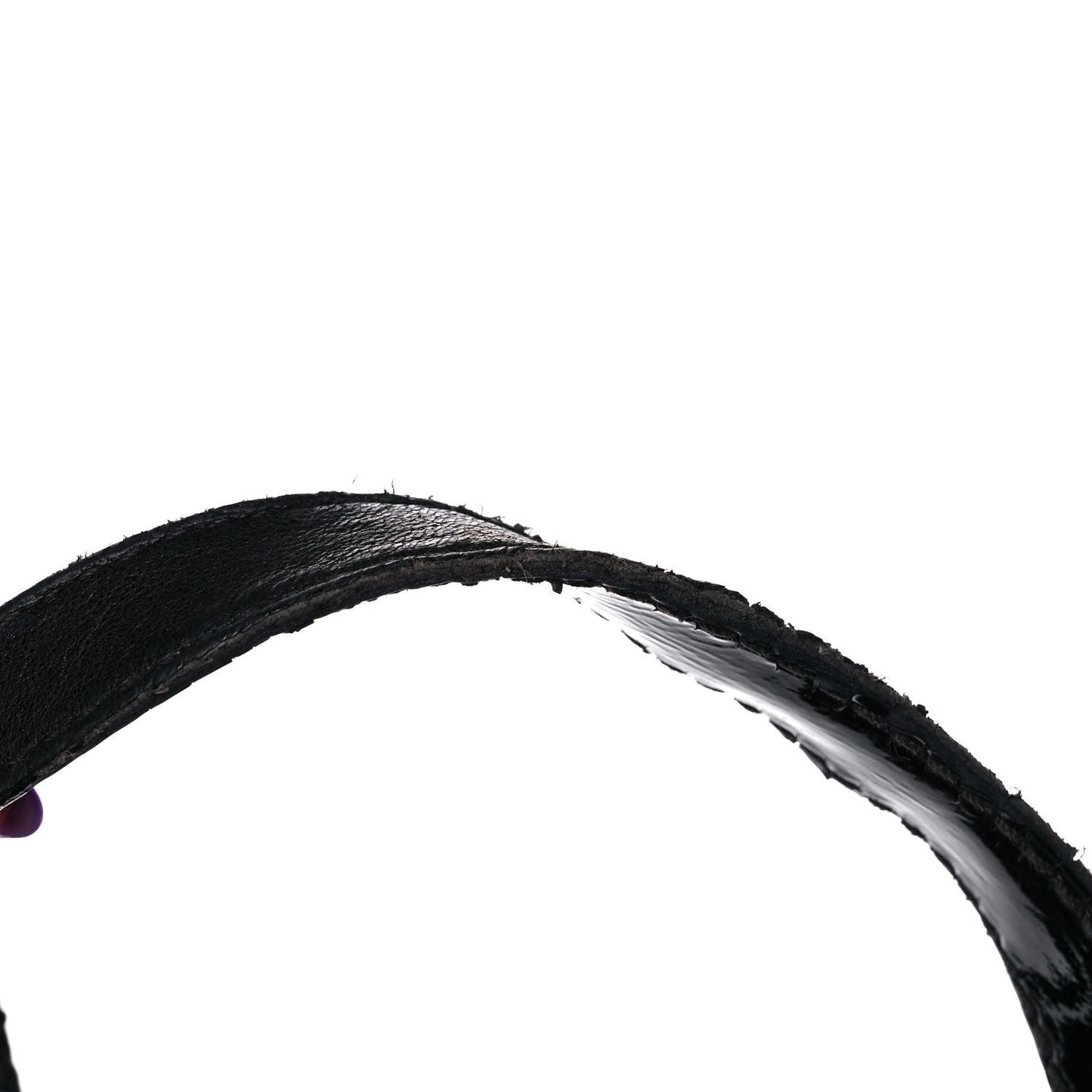 Nappa Patent B Bag Black