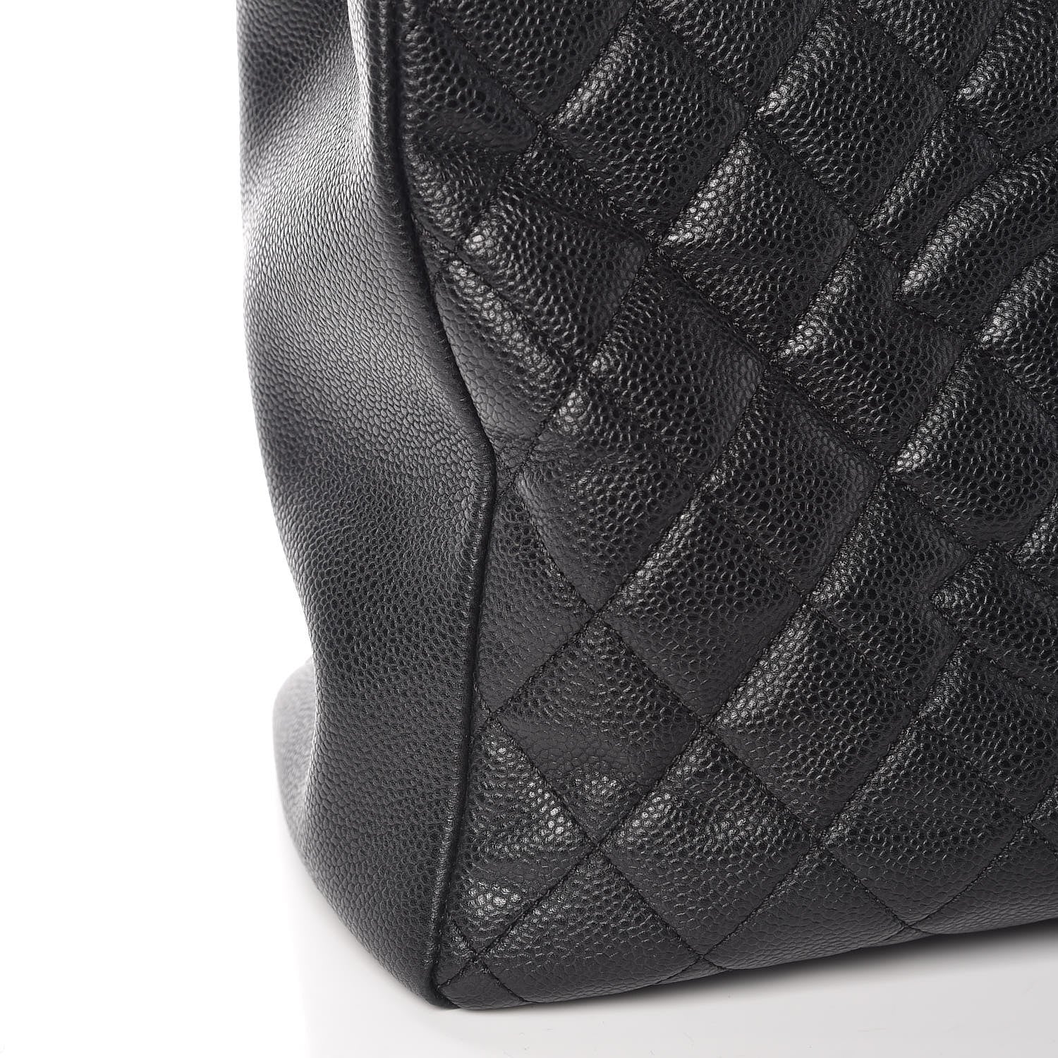 Chanel Caviar Quilted Grand Shopping Tote GST Black 9 of 14