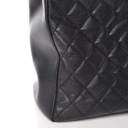 Chanel Caviar Quilted Grand Shopping Tote GST Black 9 of 14